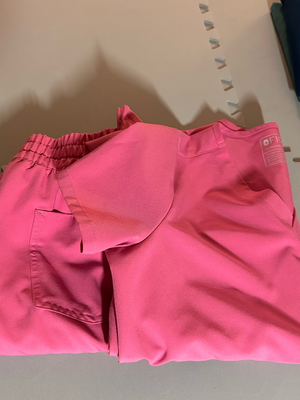 Figs Women’s F-ing Pink scrub set limited edition set for breast cancer